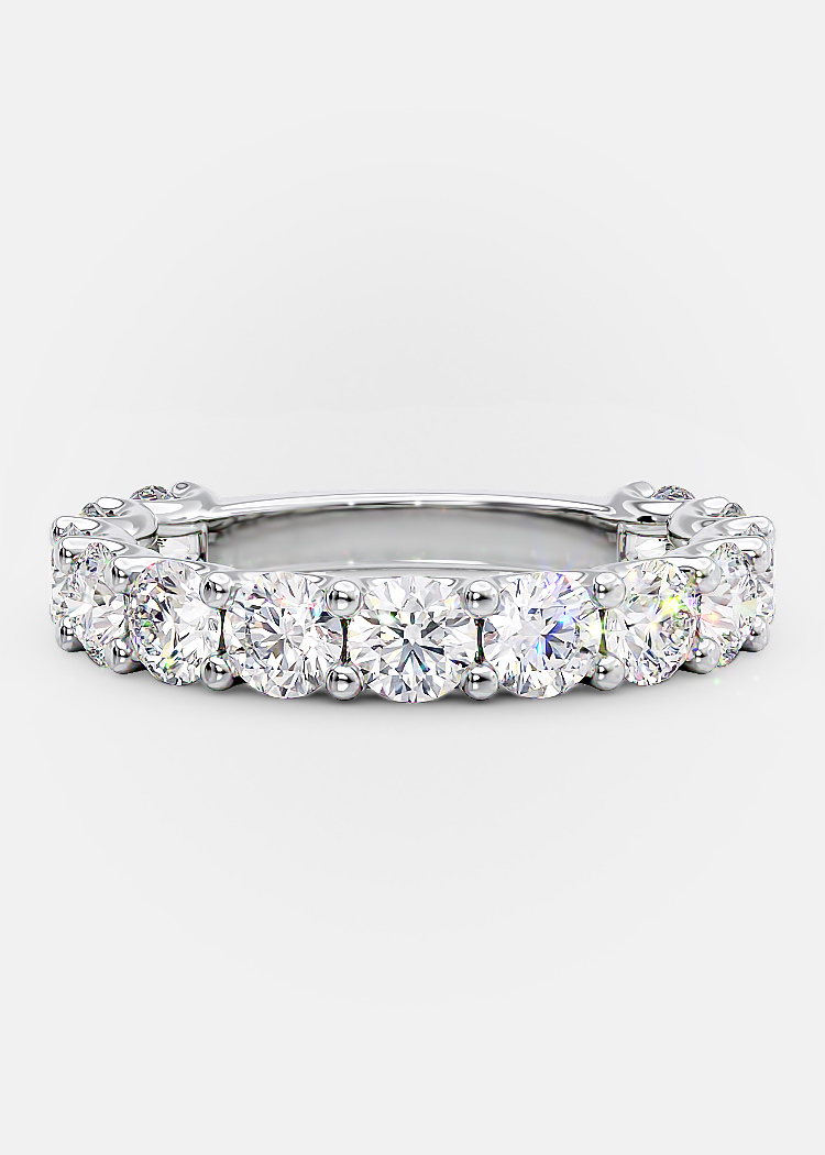 Grace 2.5 ct wedding band