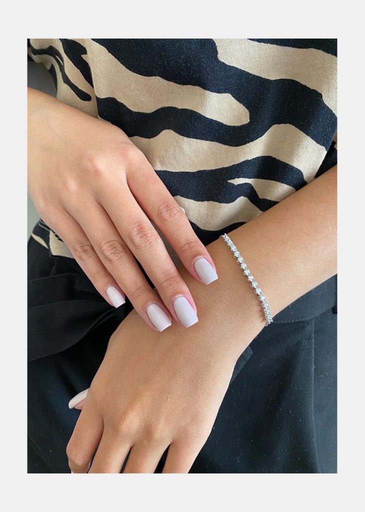1 carat illusion bracelet