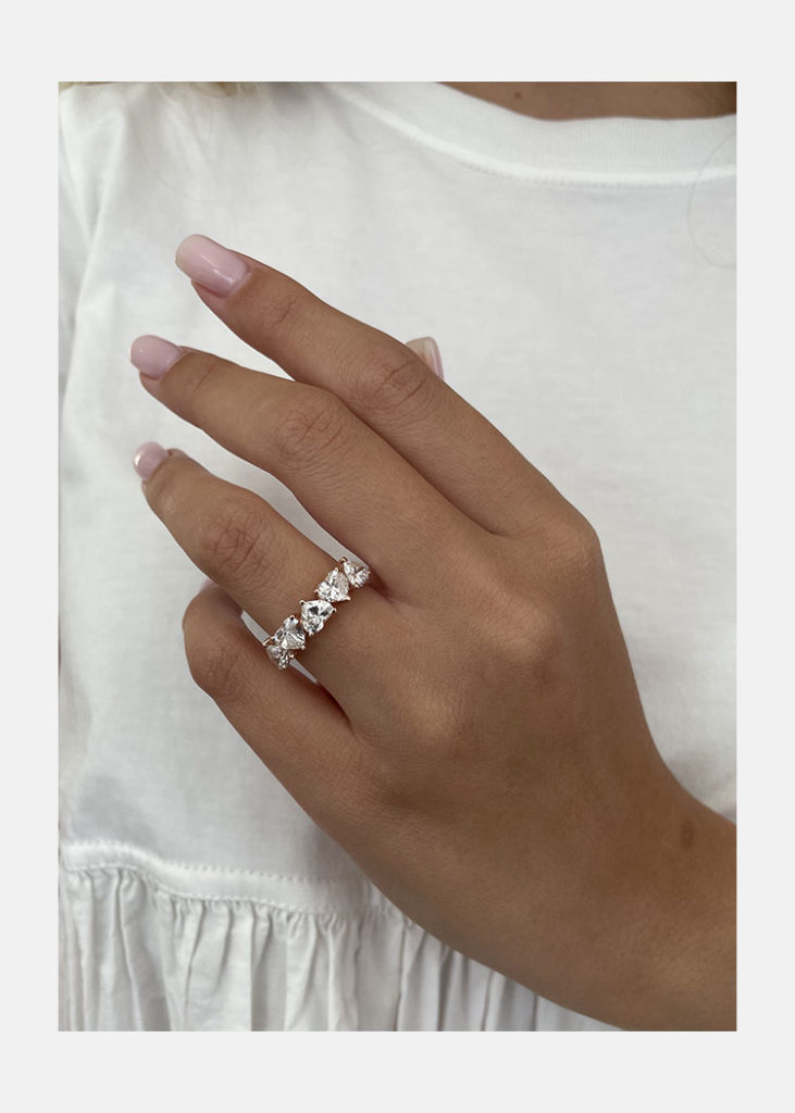 Heart Band 3.50 carats