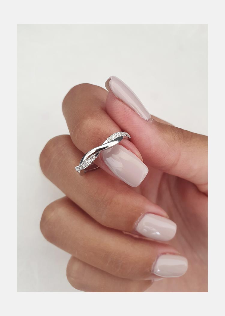 Woven Wedding Band