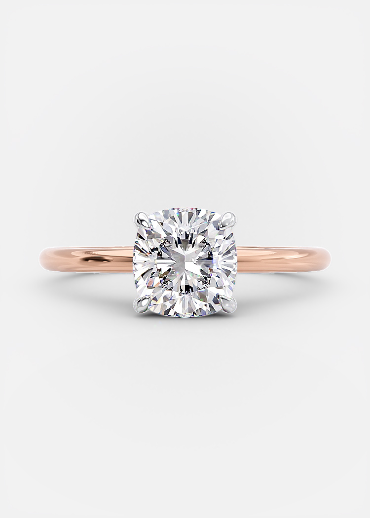 Cadence 1.50 Ct cushion cut diamond