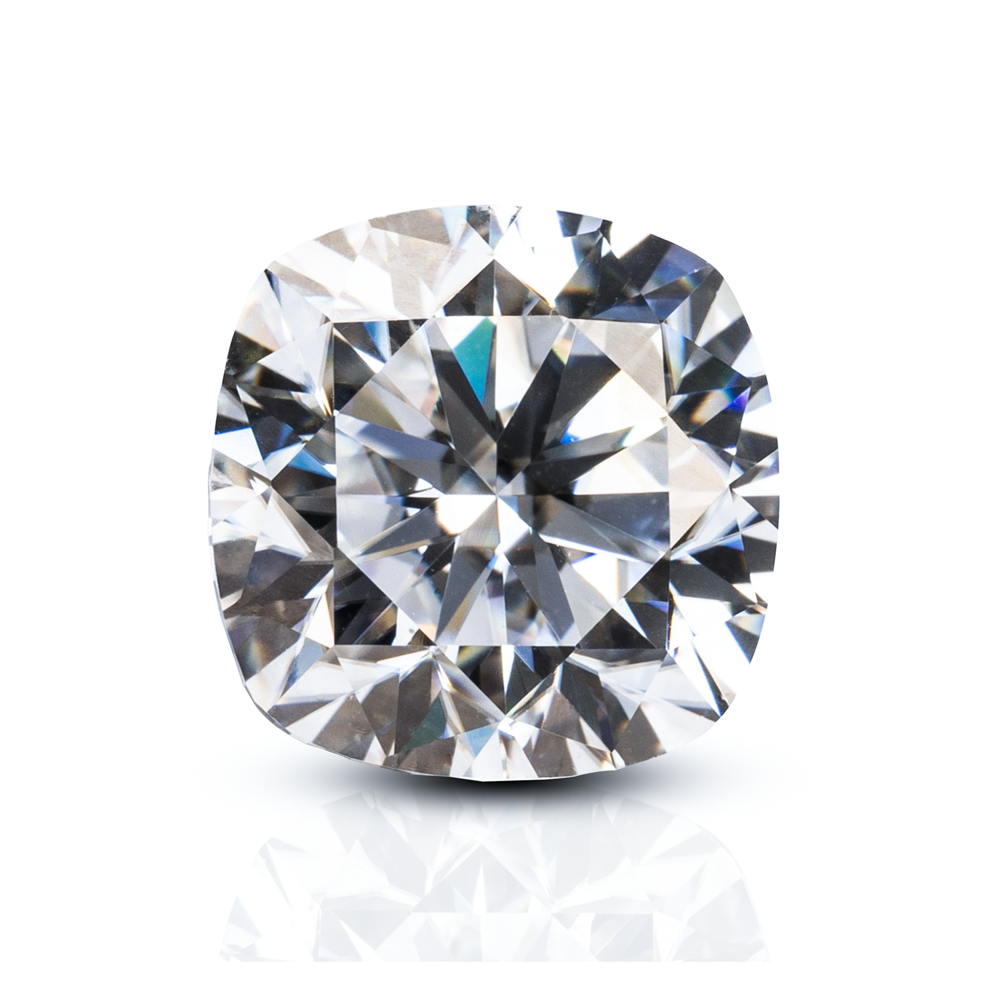 Monte Cushion Brilliant Cut Moissanite
