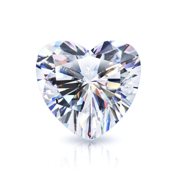 Monte Heart Brilliant Cut Moissanite