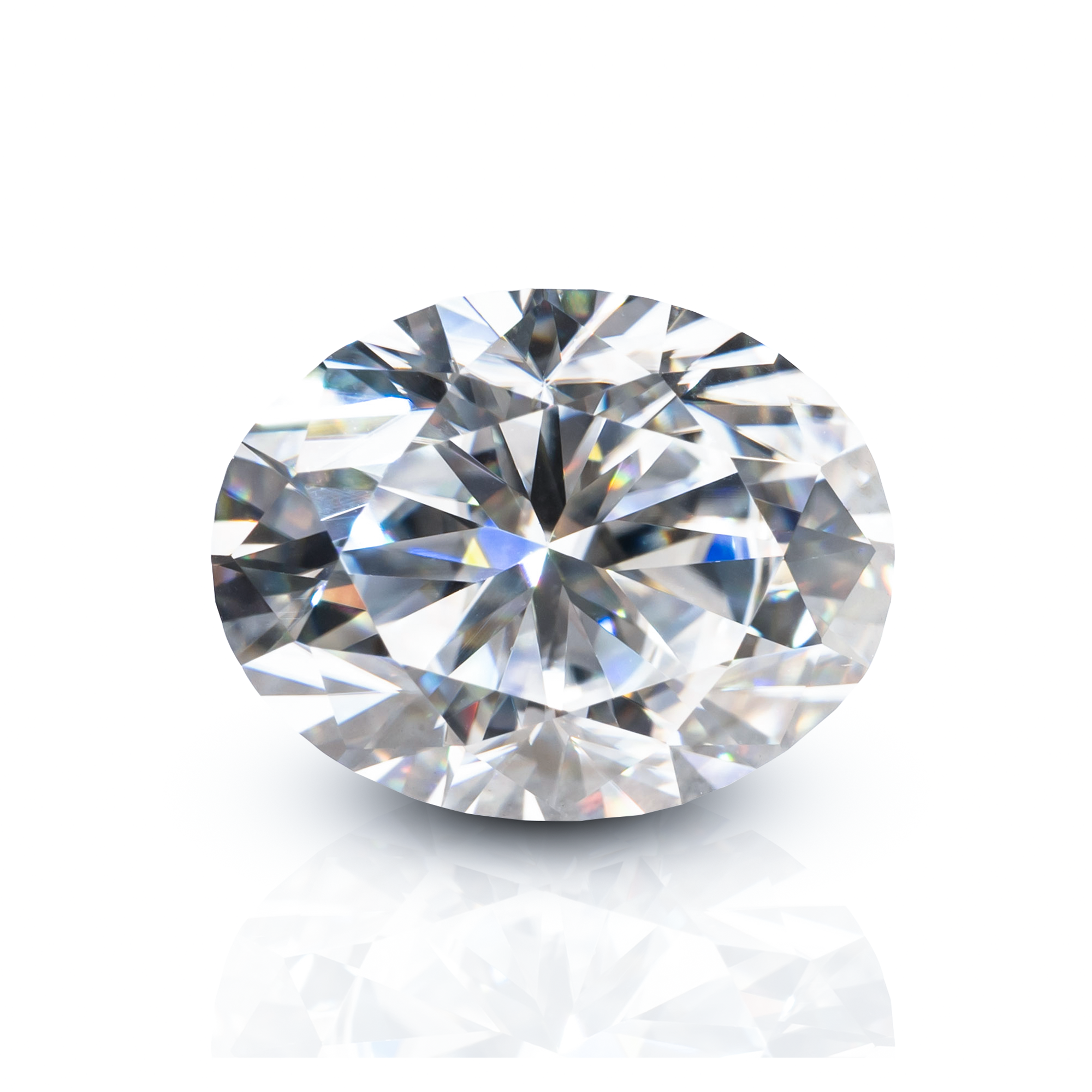 Monte Oval Brilliant Cut Moissanite