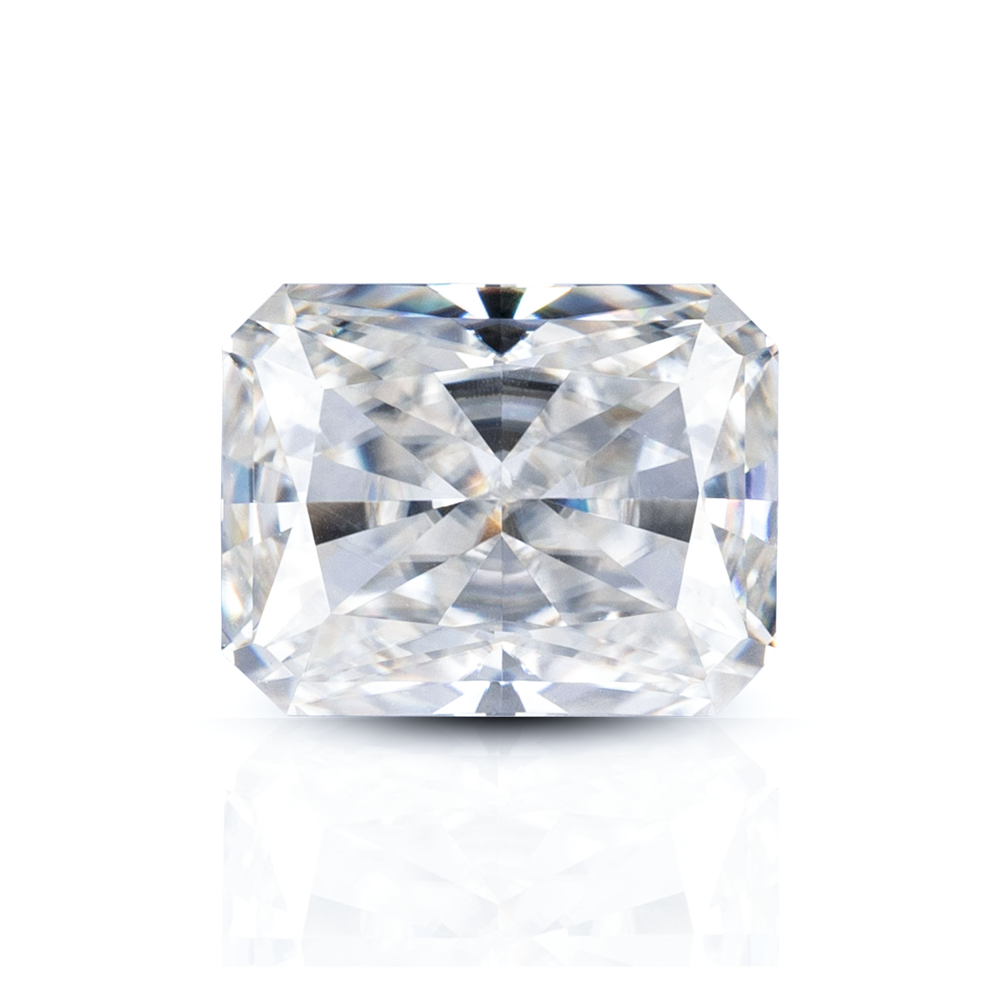 Monte Radiant Crushed Ice Cut Moissanite