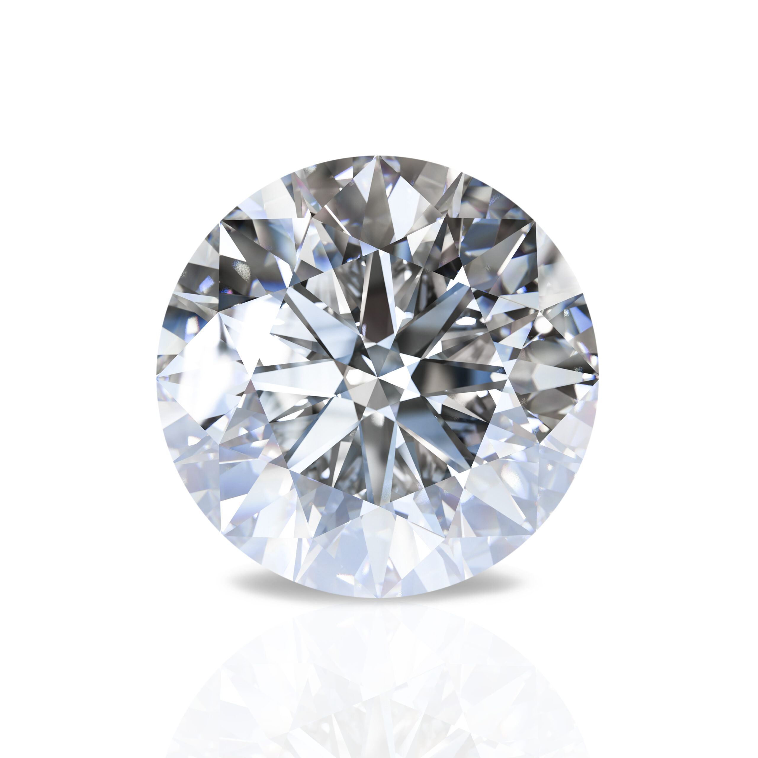 Monte Round Brilliant Moissanite